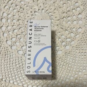 White and Blue Suncare Skincare